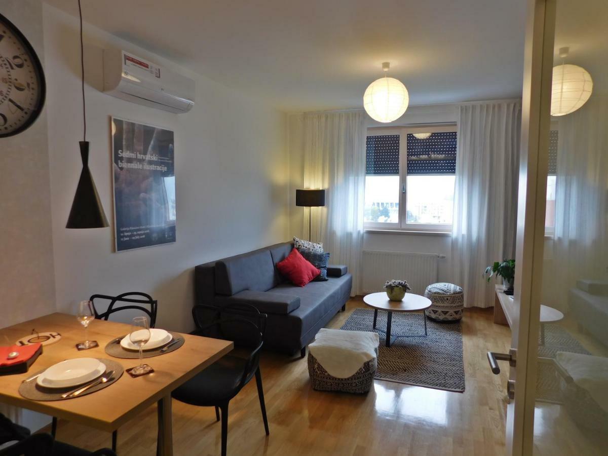 Apartman Nadja Arena Zagreb Bagian luar foto